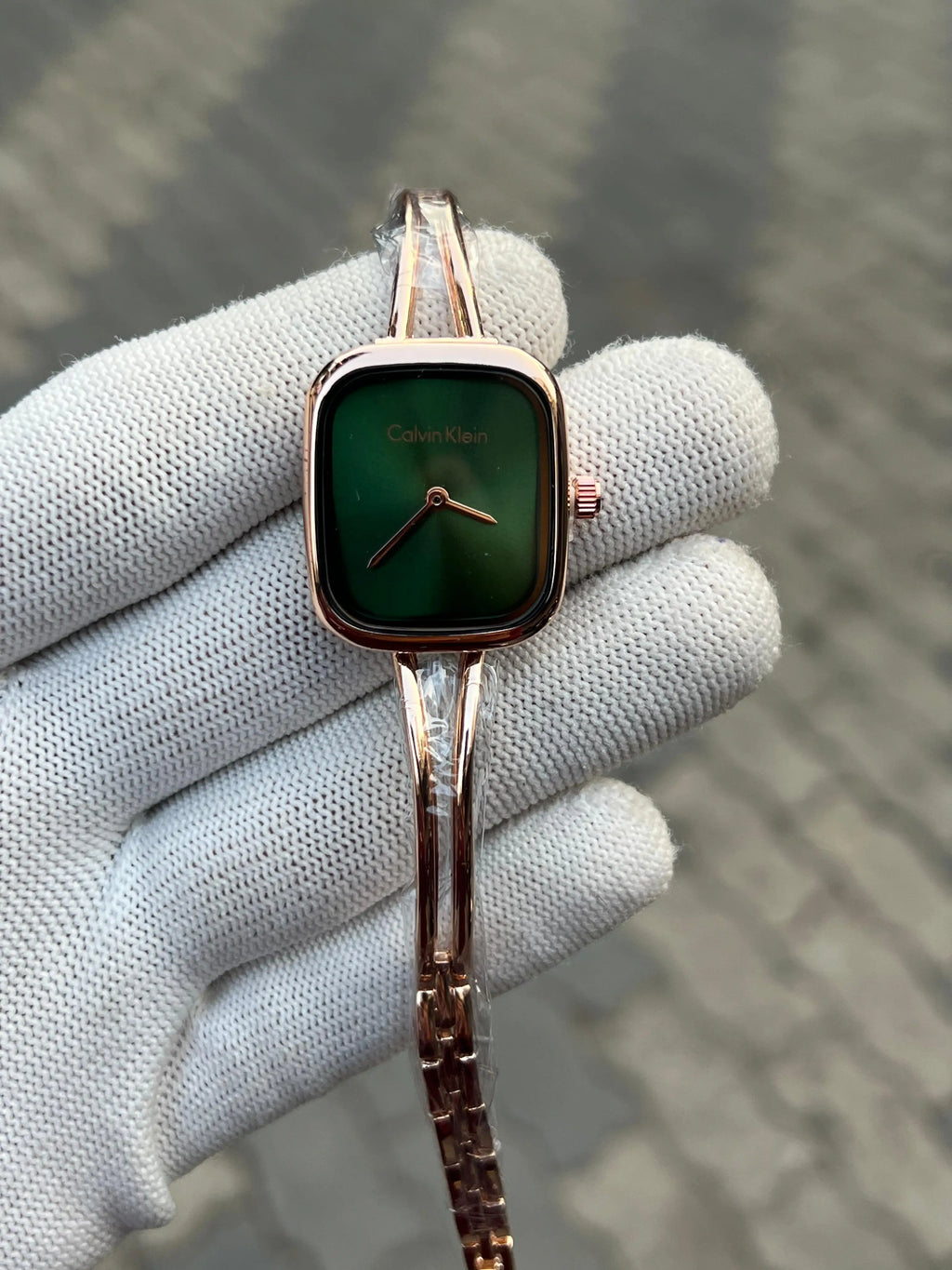 Calvin Klein Rose Gold Green