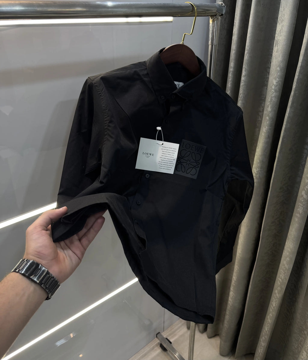 Loewe Black Logo Work Premium Shirt