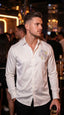 Chrome Hearts White Logo Work Imported Shirt