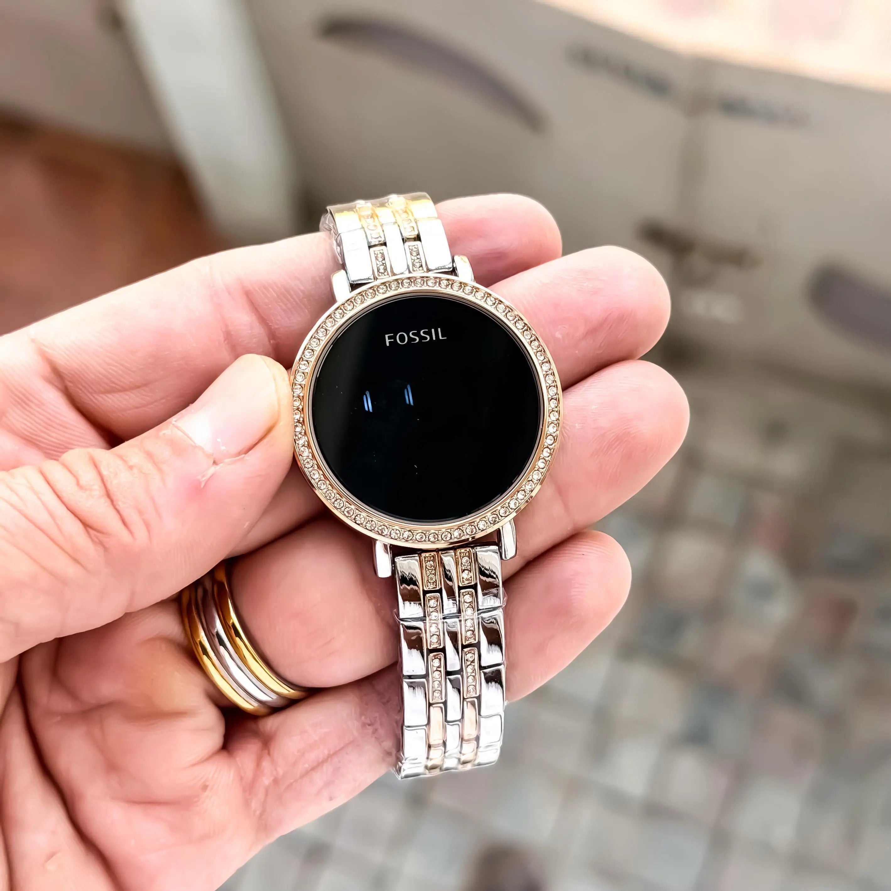 FOSSIL_LADIES_DIGITAL-ROSE-TT-BLACK Secondary image