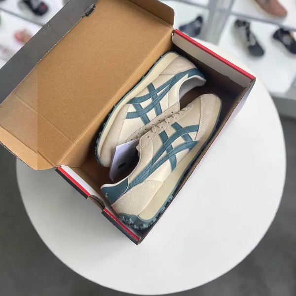 Onitsuka Tiger EDR 78 Birch Fogy Teal Mens 7A Premium Sneakers (D-2074)