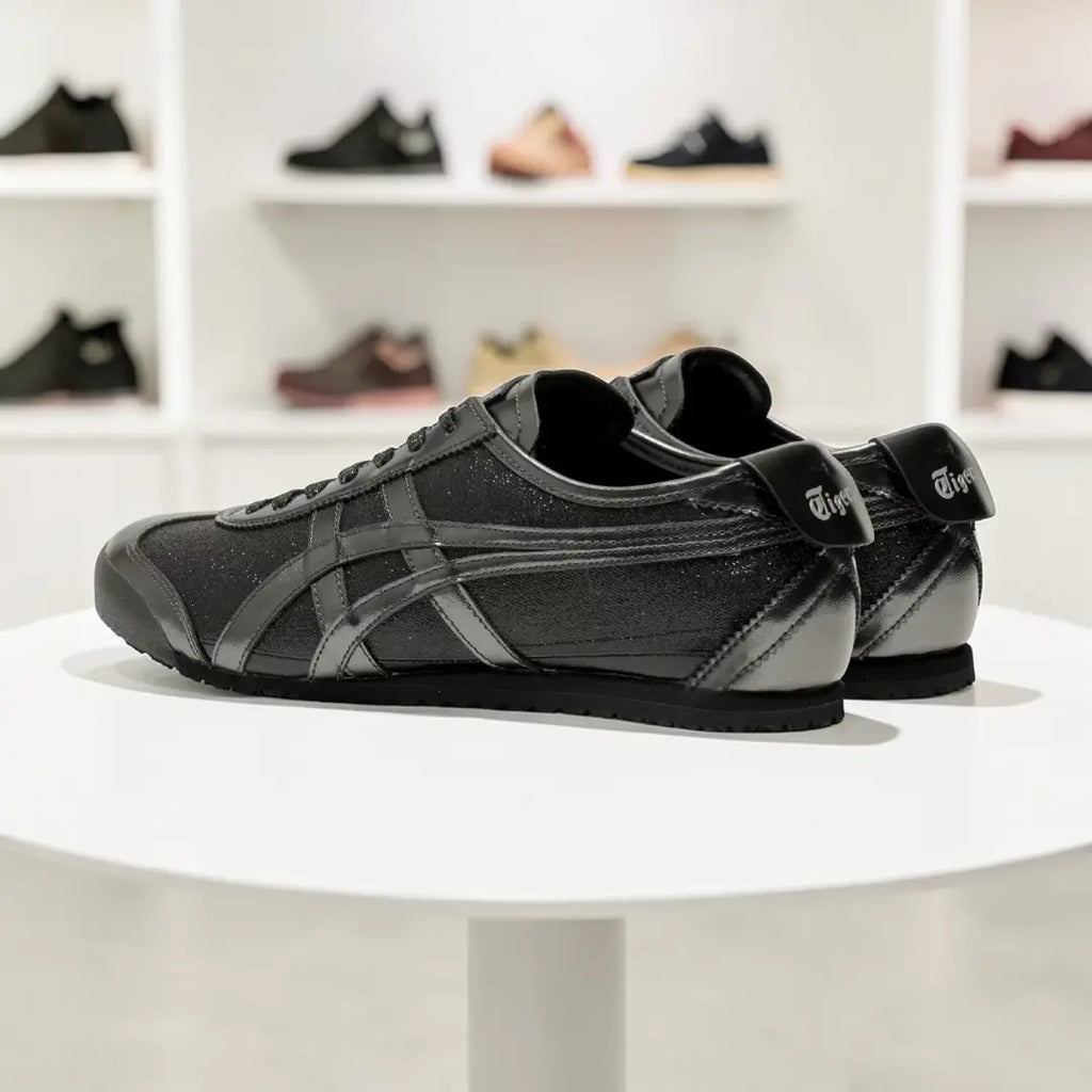 Onitsuka Tiger Mexico 66 Gunmetal Black 7A Premium Sneakers D-2066
