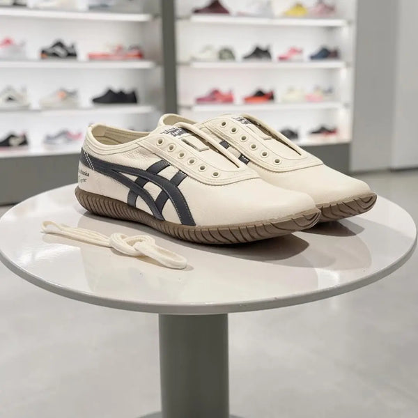 Onitsuka Tiger Tsunahiki Slip On BIRCHINDIGO NAVY Mens 7A Premium D-2063