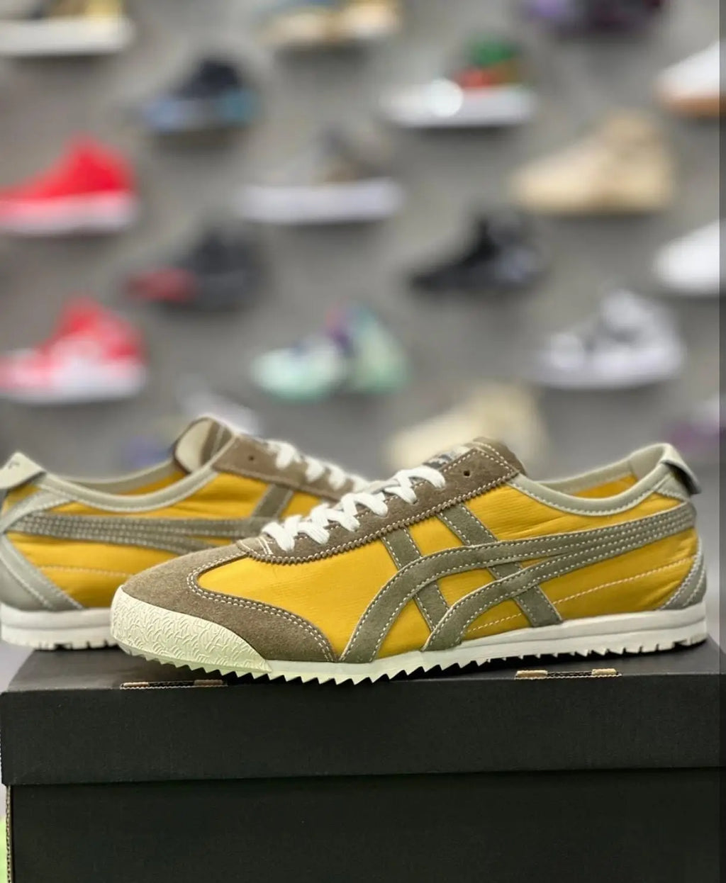 Onitsuka Tiger Mexico 66 NM Wood Crepe  7A Premium Nippon Made D-2058