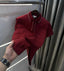 Lacost e Maroon Logo Work Premium Polo T-Shirt