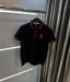 Ami Paris Black Premium Polo T-Shirt
