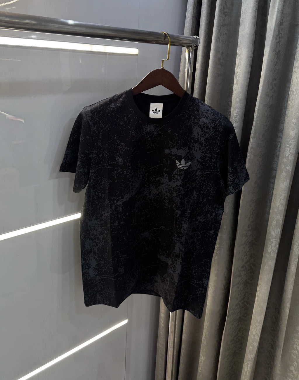 Adidas Black Premium Oversized  T-Shirt