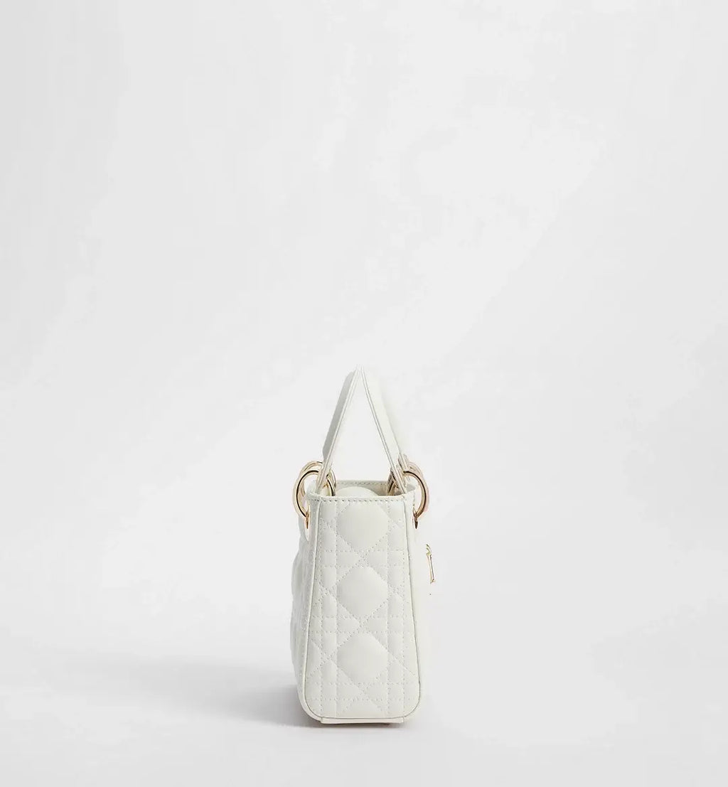 DIOR LADY PREMIUM QUALITY IMPORTED BAG WHITE