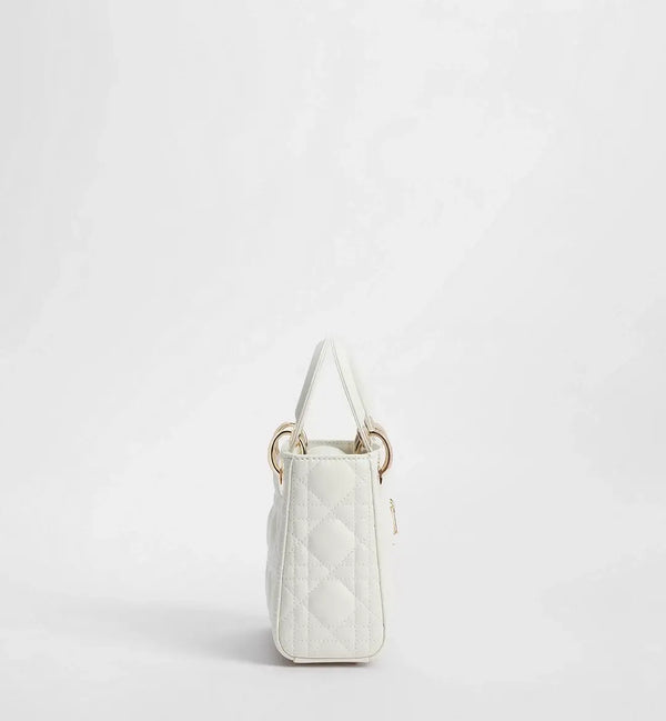 DIOR LADY PREMIUM QUALITY IMPORTED BAG WHITE