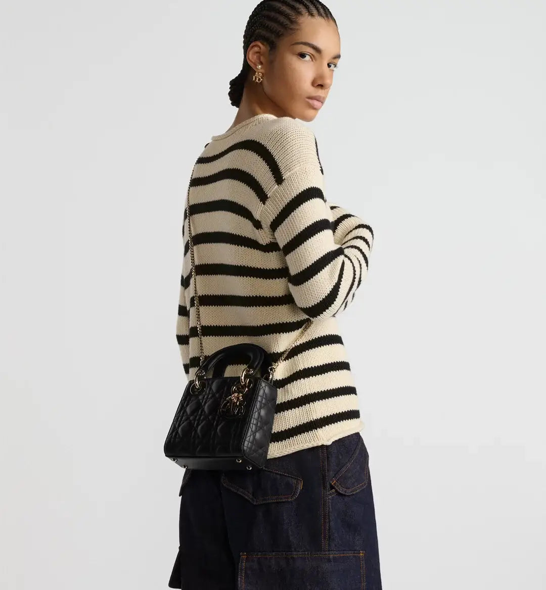 DIOR PREMIUM QUALITY IMPORTED BAG BLACK