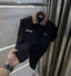 Fredperry Black Embroidery Logo Premium Polo T-Shirt