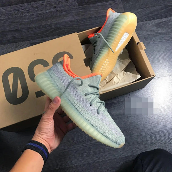 Adidas Yeezy 350 V2 Desert Sage Reflective Girls 7A Premium D-2026