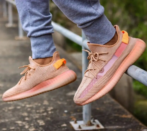 Adidas Yeezy 350 V2 Clay For Girls Semi-UA 7A Quality D-2053