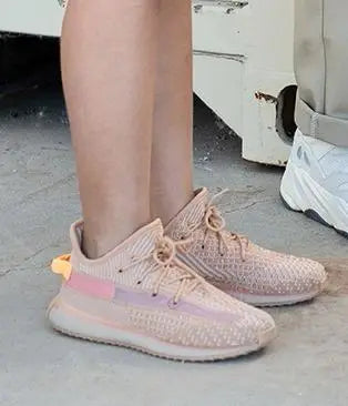 Adidas Yeezy 350 V2 Clay For Girls Semi-UA 7A Quality D-2053