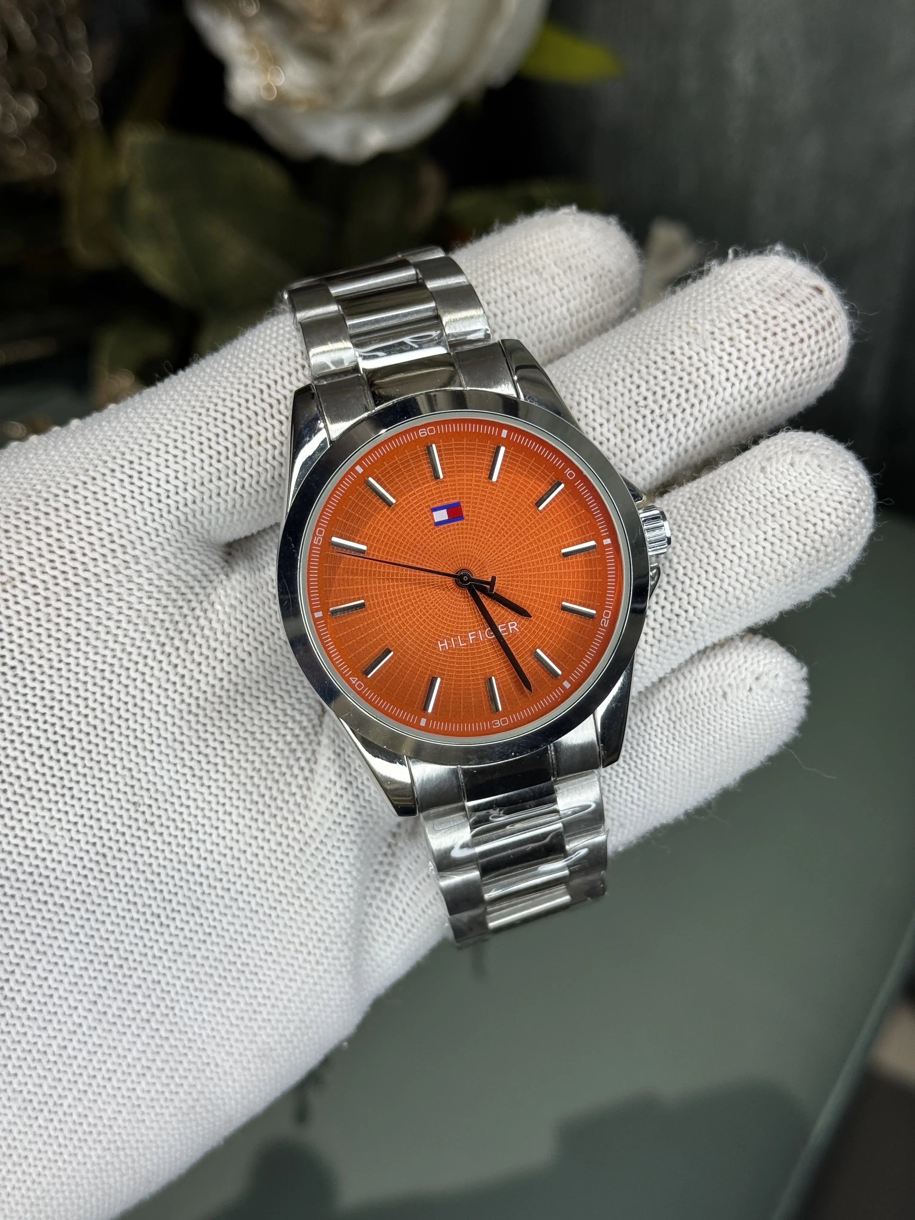 Tommy Hilfiger Bruce Orange Premium Watch Secondary image
