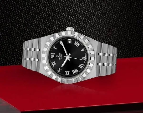 Tudor Royal Automatic Watch Black Roman Number