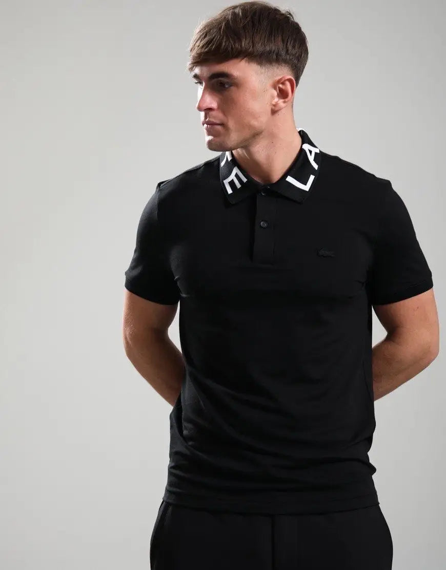 Lacost e Black Logo Work Premium Polo T-Shirt Main image