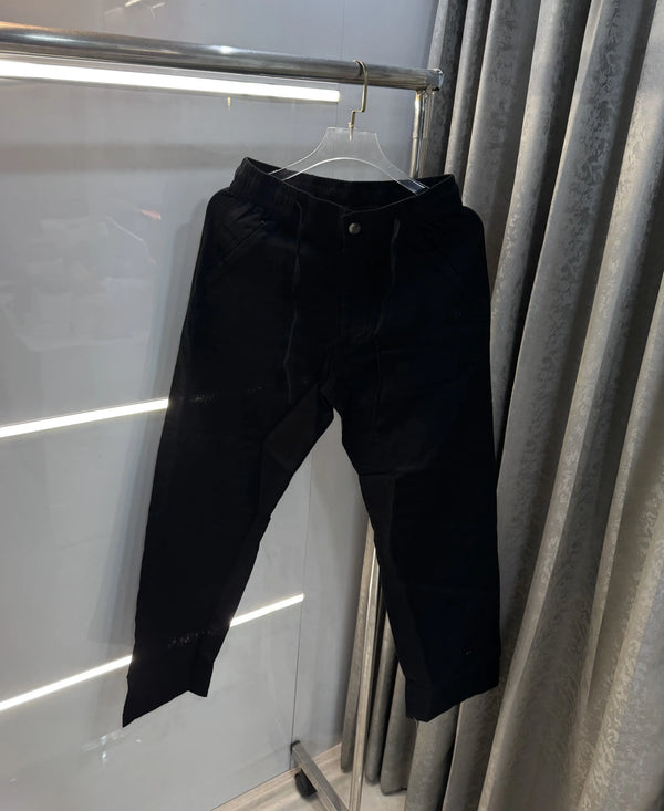 Calvin Klein Black Premium Linen Trouser