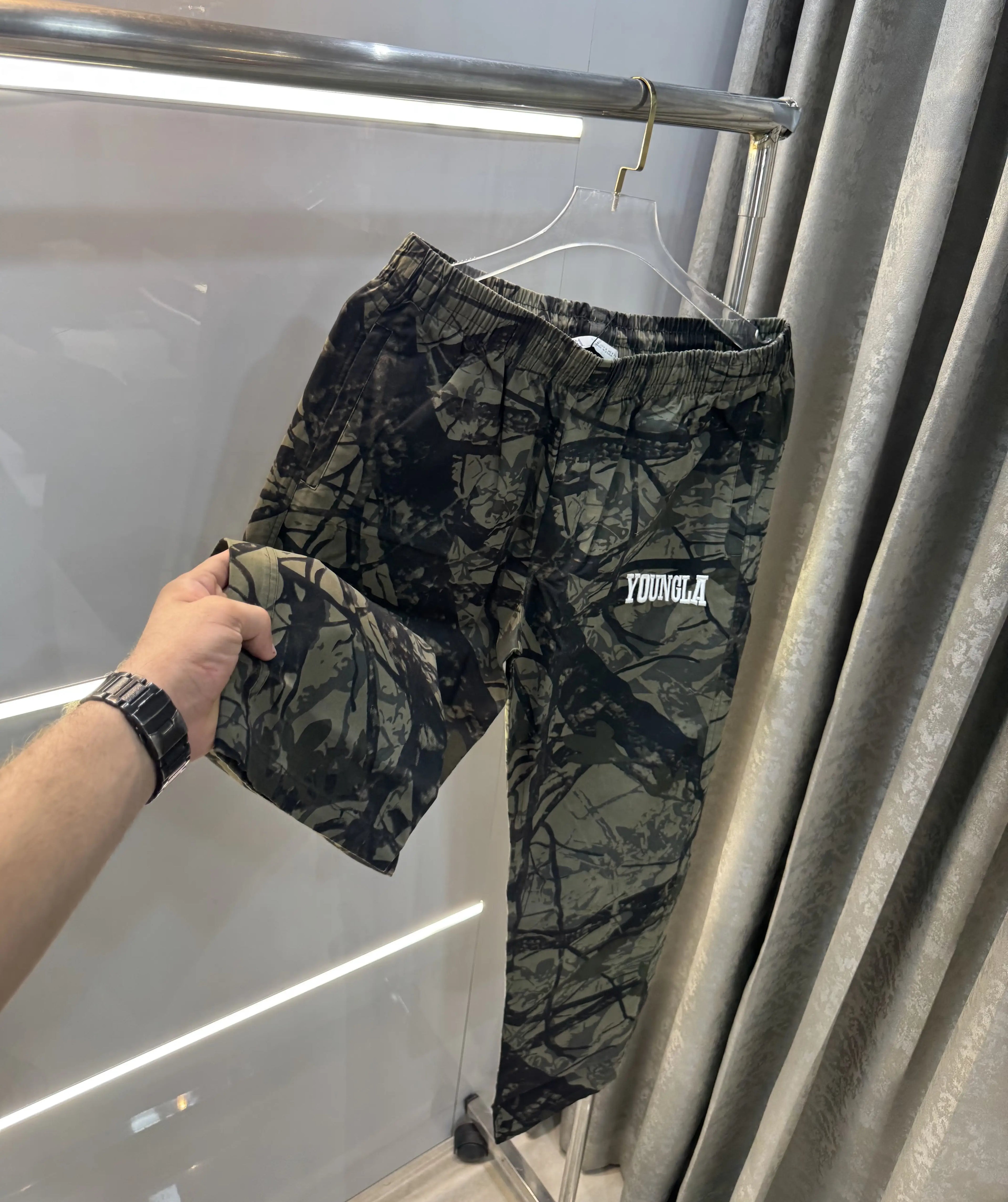 Zara Olive Designer Premium Trackpant