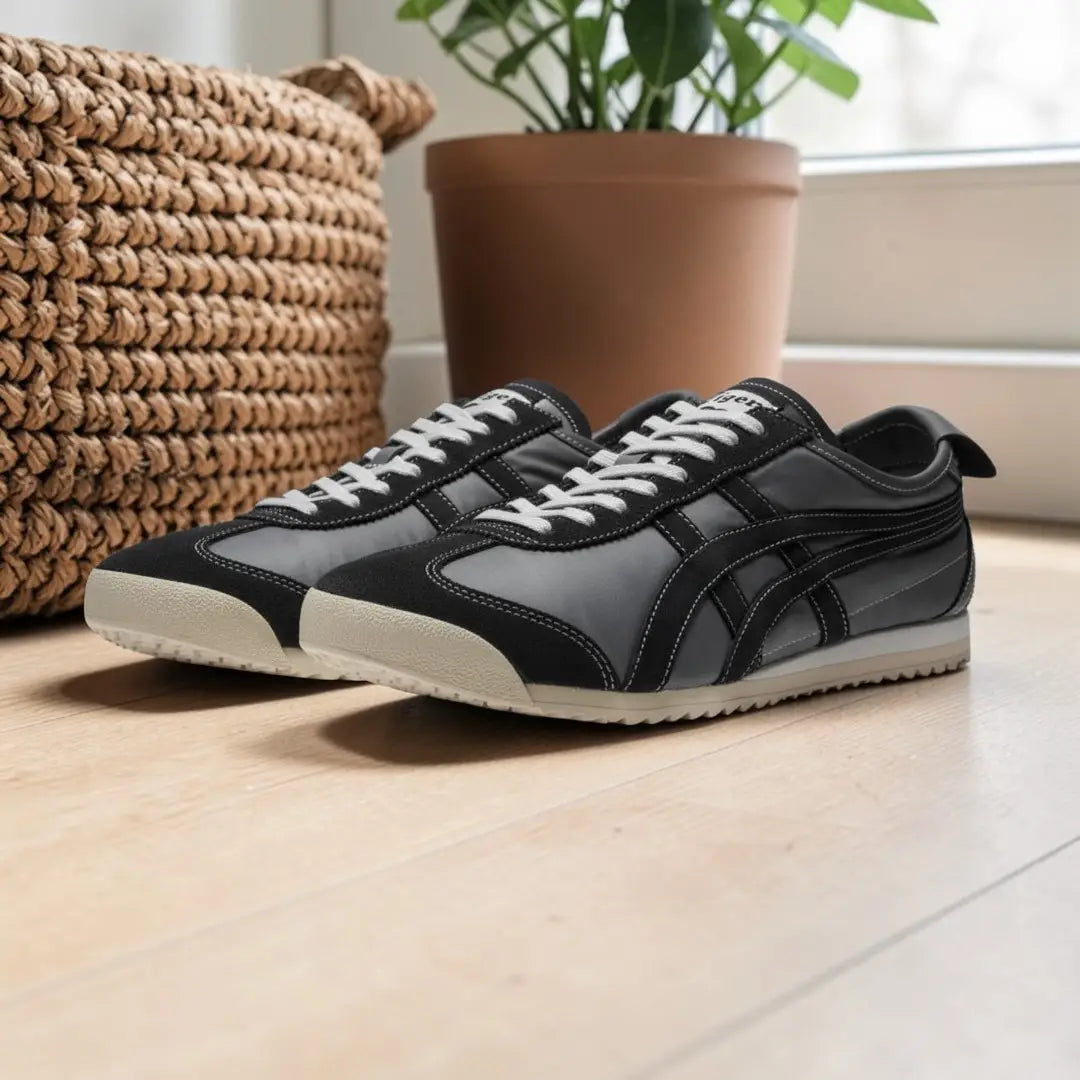 Onitsuka Tiger Mexico 66 Graphite Grey Nippon Made 7A Premium Sneakers D-2048