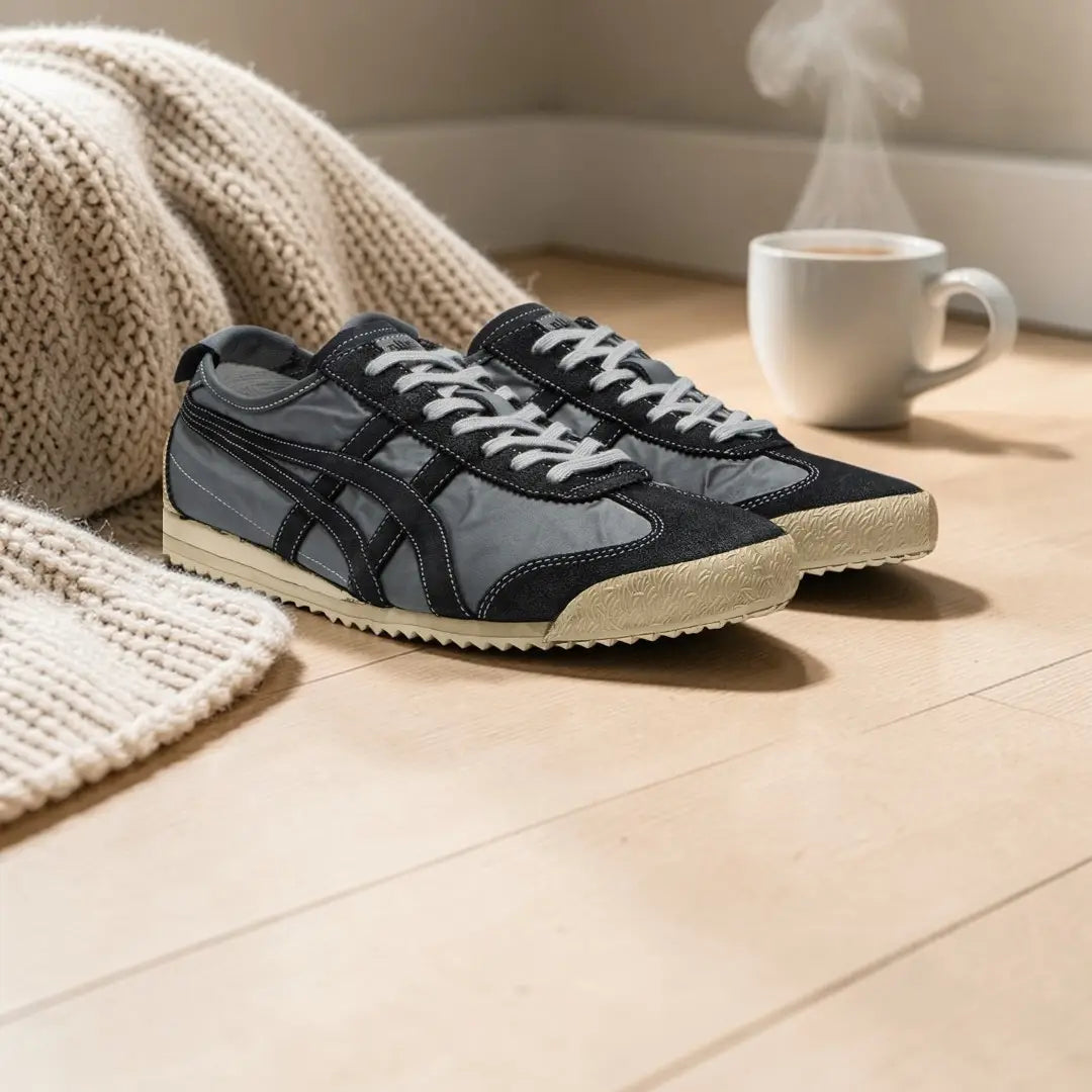 Onitsuka Tiger Mexico 66 Graphite Grey Nippon Made 7A Premium Sneakers D-2048