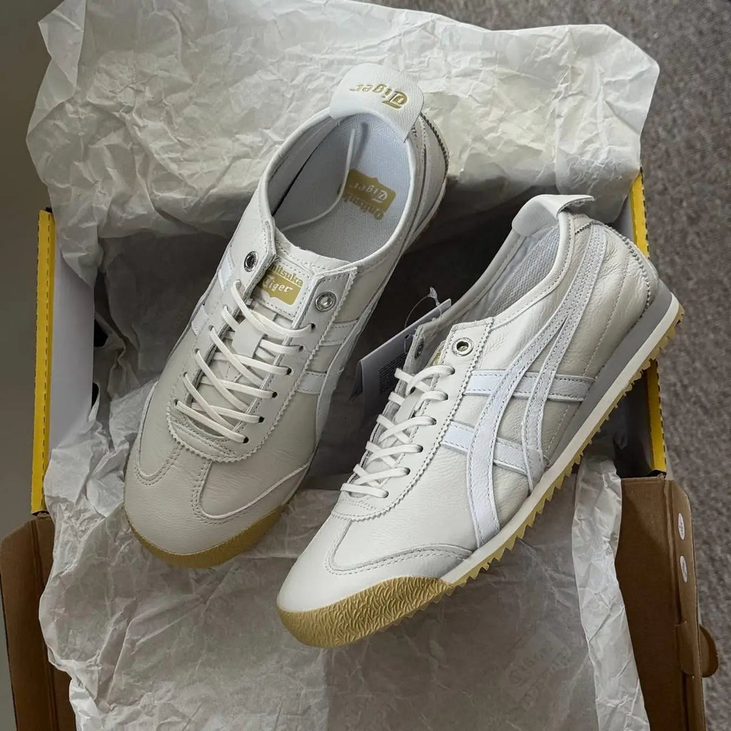 Onitsuk_a Tiger Mexico 66 SD Cream White  7A Premium Sneakers D-2036