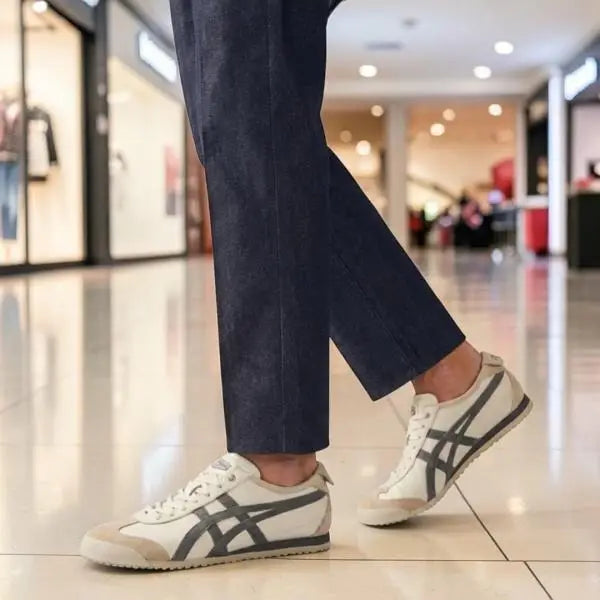 Onitsuka Tiger Mexico 66 SD Birch Metropolis Light Grey Beige 7A Premium Sneakers D-2035