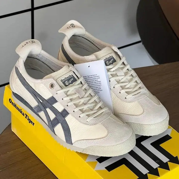 Onitsuka Tiger Mexico 66 SD Birch Metropolis Light Grey Beige 7A Premium Sneakers D-2035