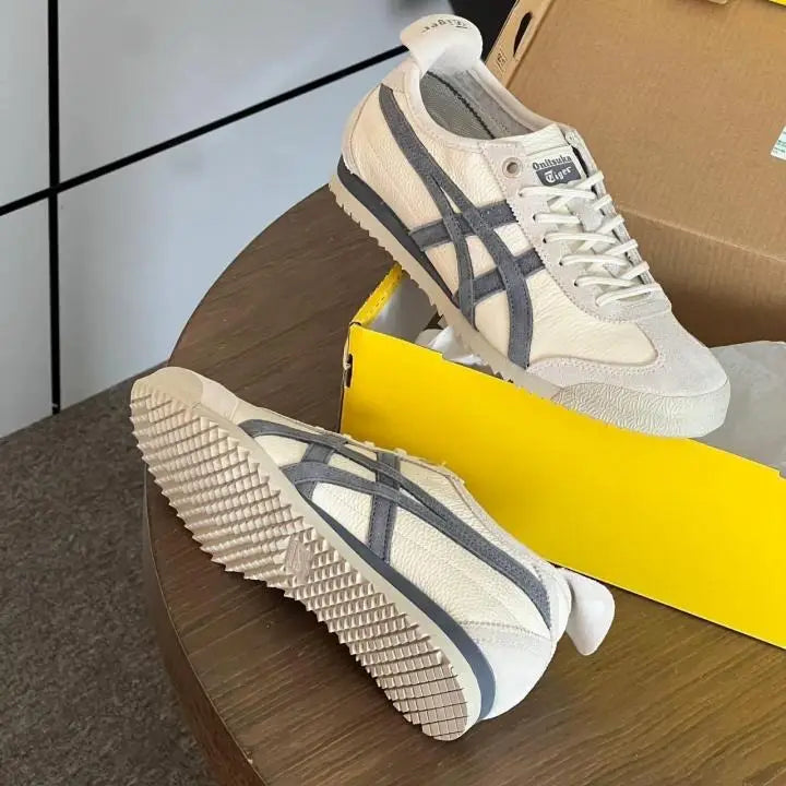 Onitsuka Tiger Mexico 66 SD Birch Metropolis Light Grey Beige 7A Premium Sneakers D-2035