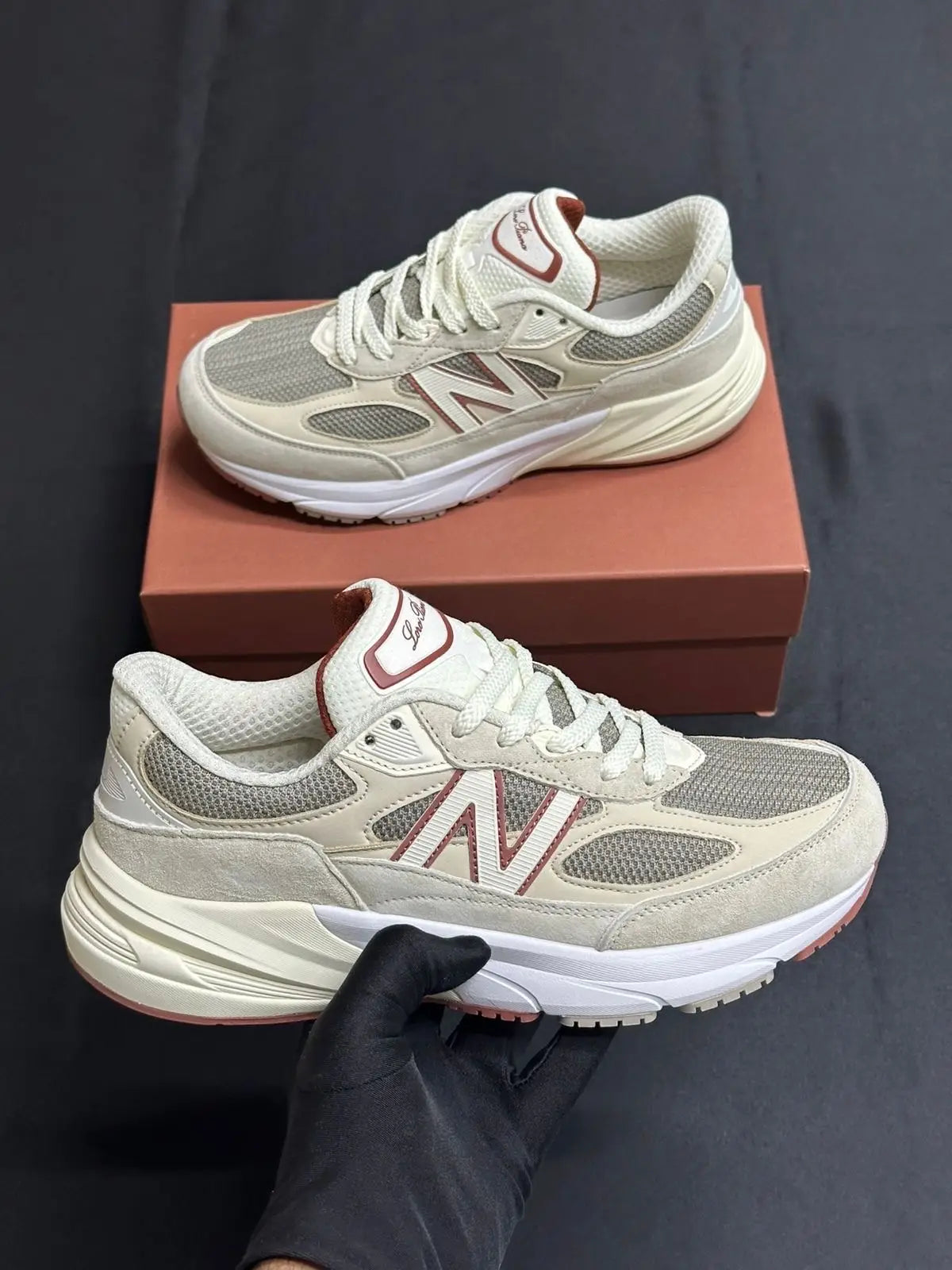 New Balance 990 Beige Loro Piana Edition Shoe