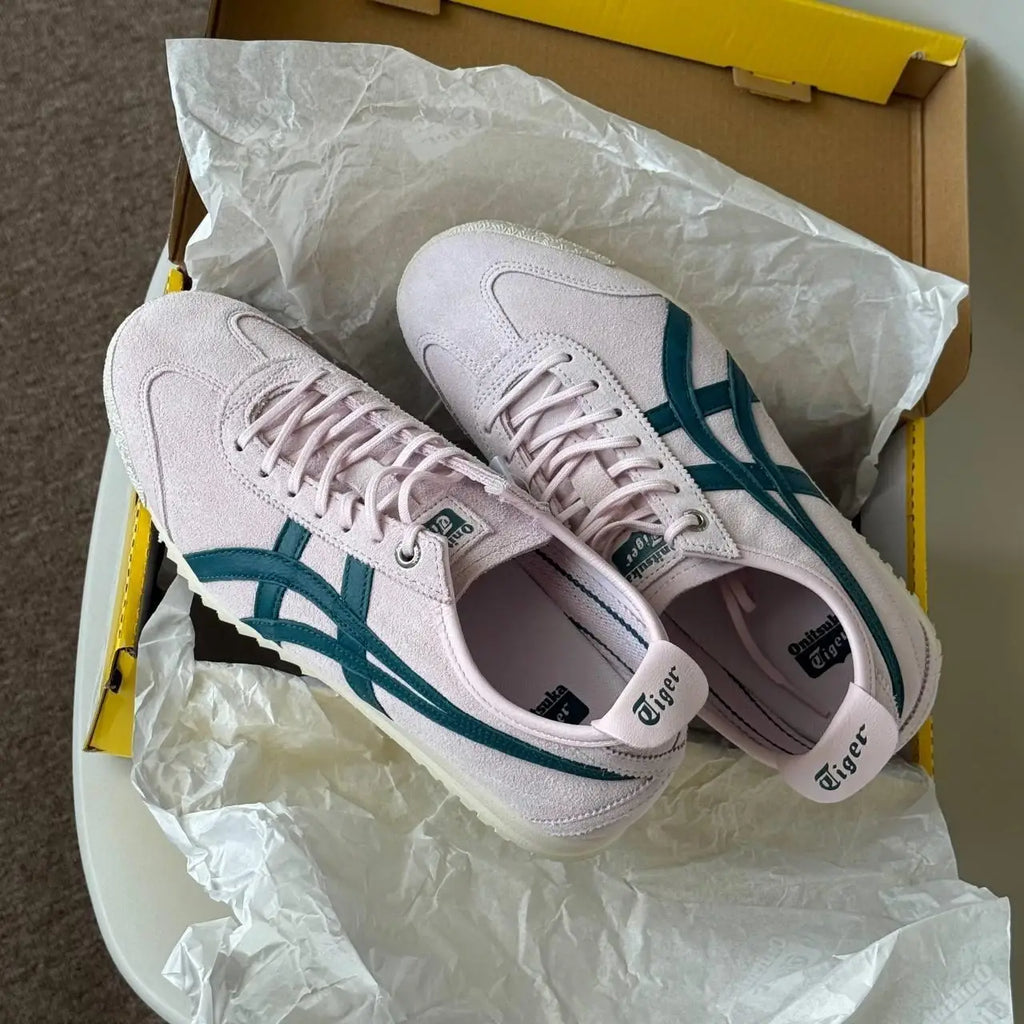 Onitsuka Tiger Mexico 66 SD Crystal Pink Spruce Green  7A Premium D-2032