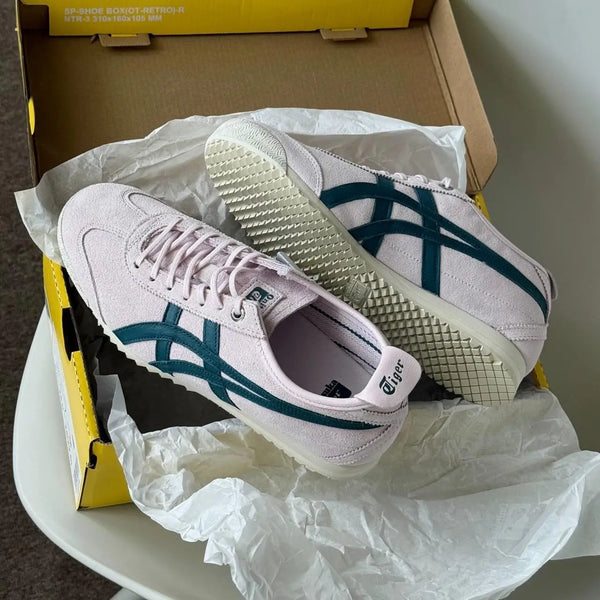 Onitsuka Tiger Mexico 66 SD Crystal Pink Spruce Green  7A Premium D-2032
