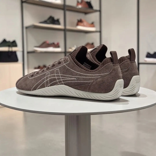 Onitsuka Tiger Sclaw Low Licorice Brown  Mens 7A Premium Sneakers D-2027