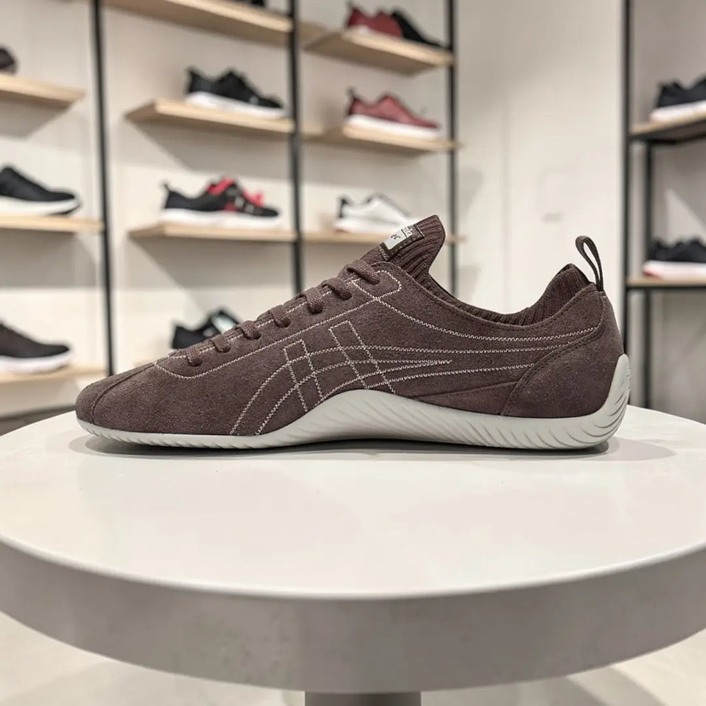 Onitsuka Tiger Sclaw Low Licorice Brown  Mens 7A Premium Sneakers D-2027