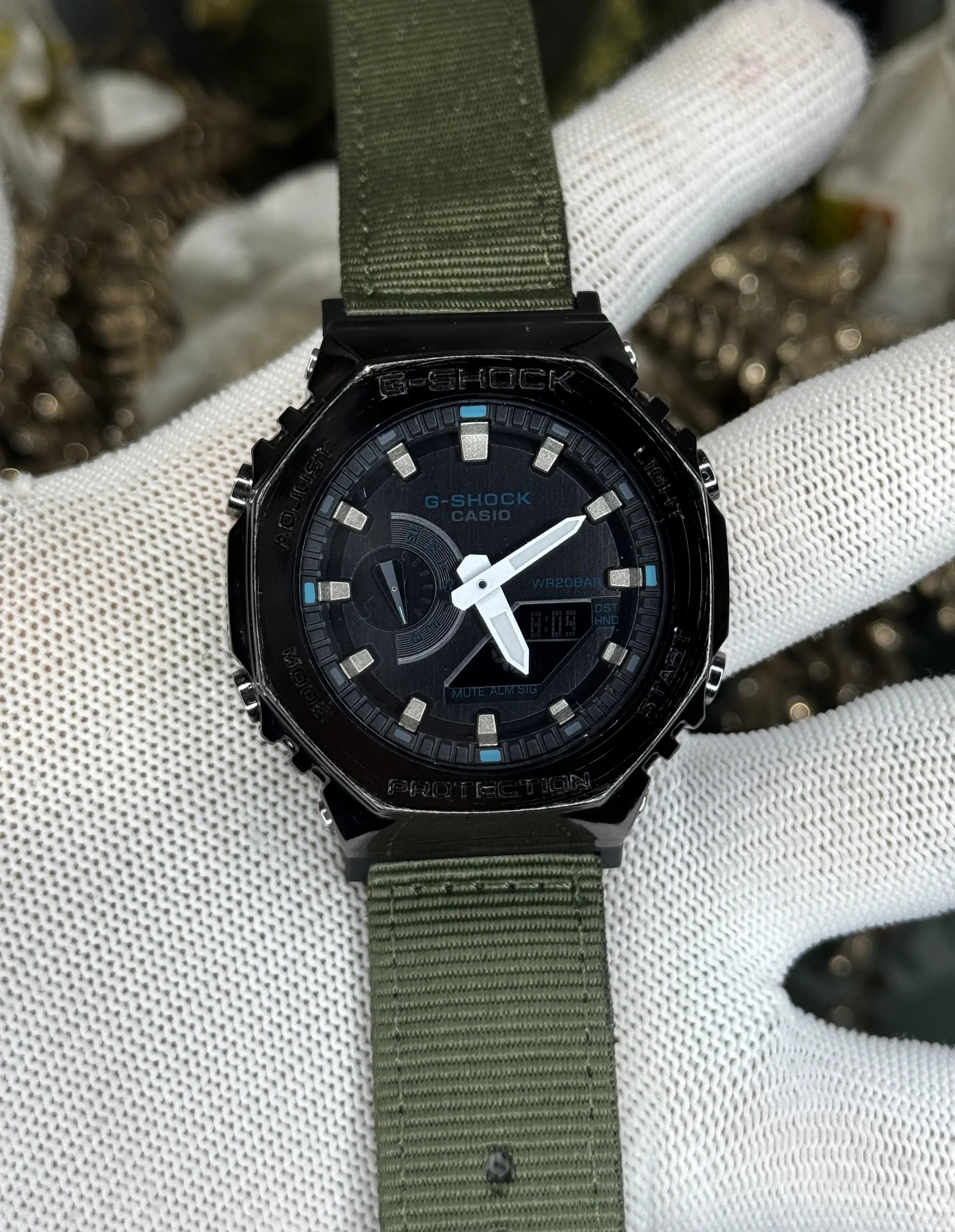 Gshock Ga2100 Gunmetal Green Premium Watch Main image