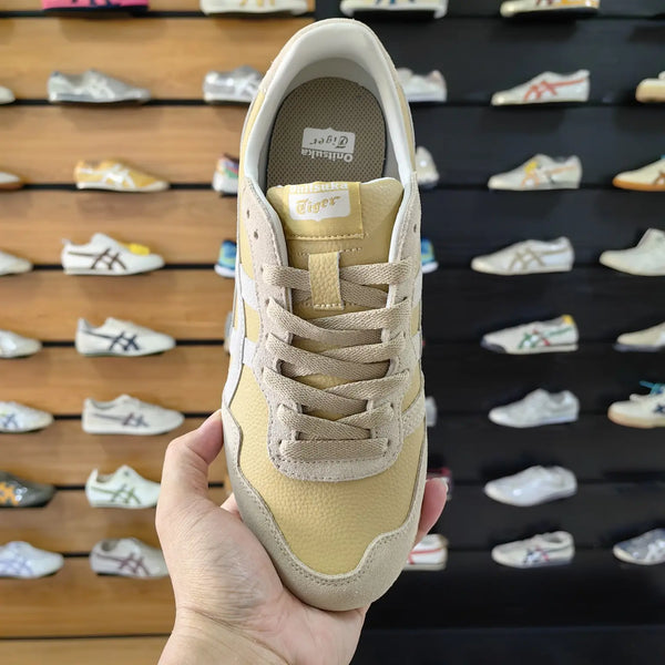 Onitsuka Tiger Serrano Mineral Brown Cream  Mens 7A Premium D-2021