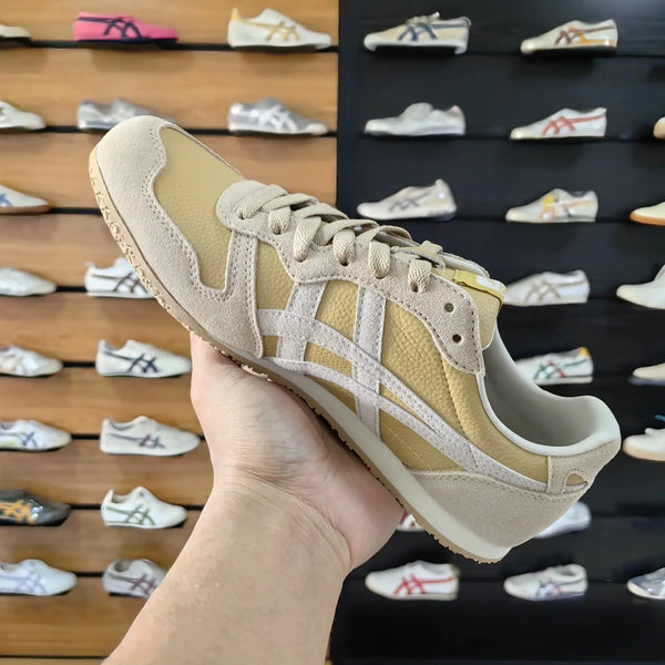 Onitsuka Tiger Serrano Mineral Brown Cream  Mens 7A Premium D-2021