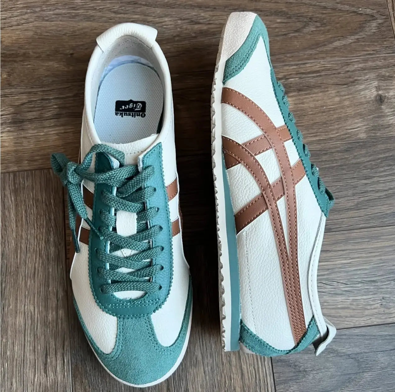 Onitsuka Tiger Mexico 66 CREAM GREEN BROWN (FIX)