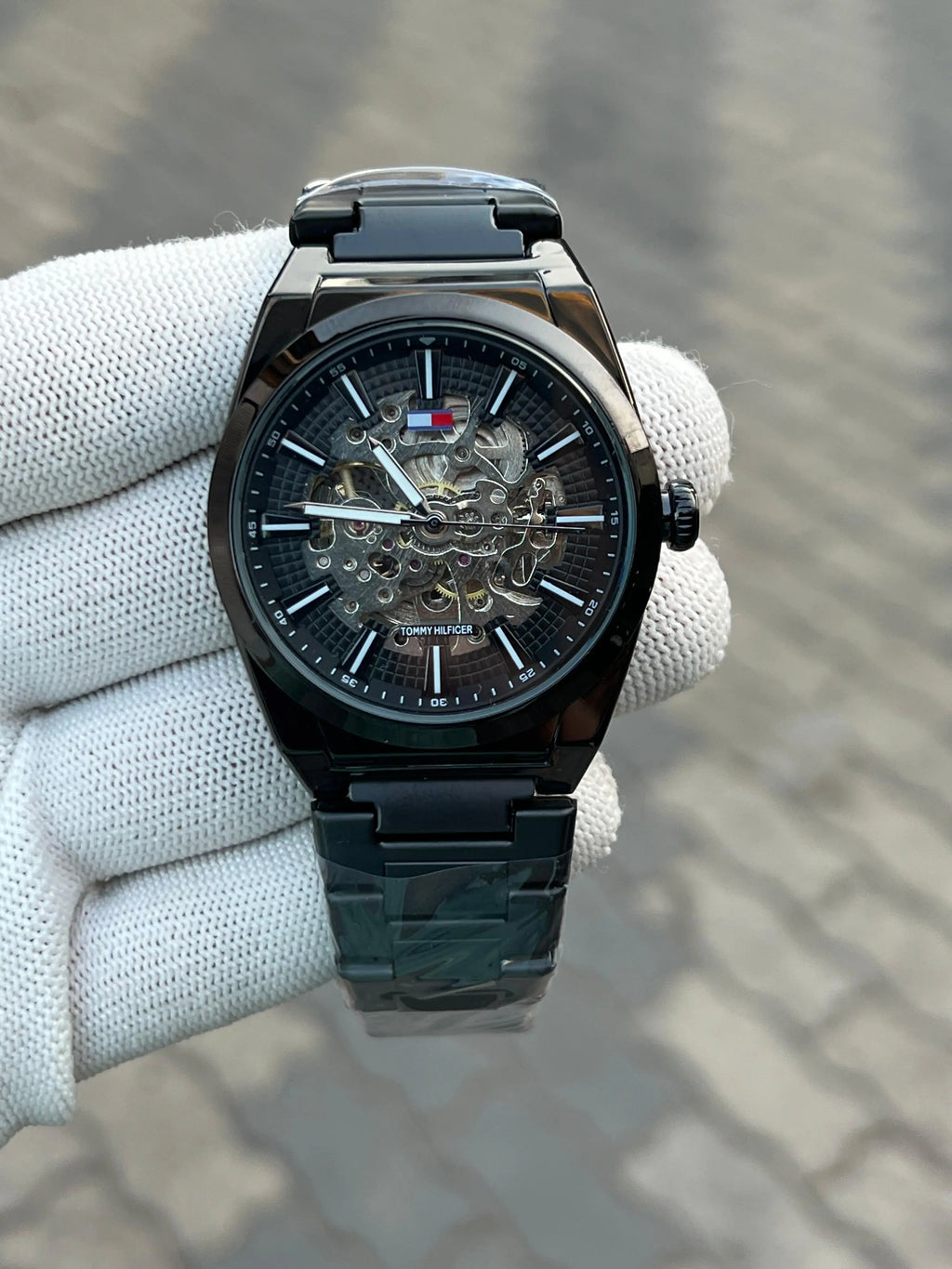 Tomm_y Hilfiger Automatic All Black