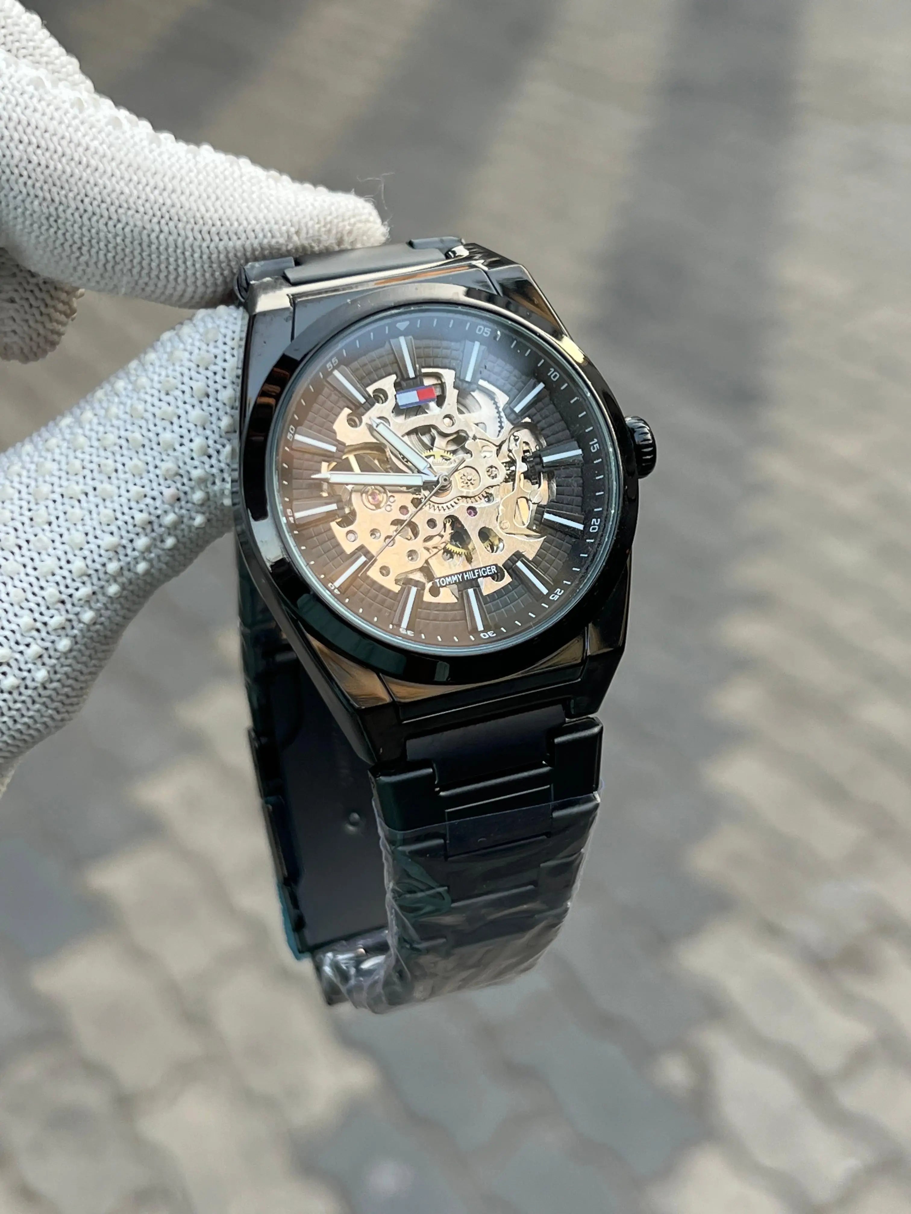 Tomm_y Hilfiger Automatic All Black