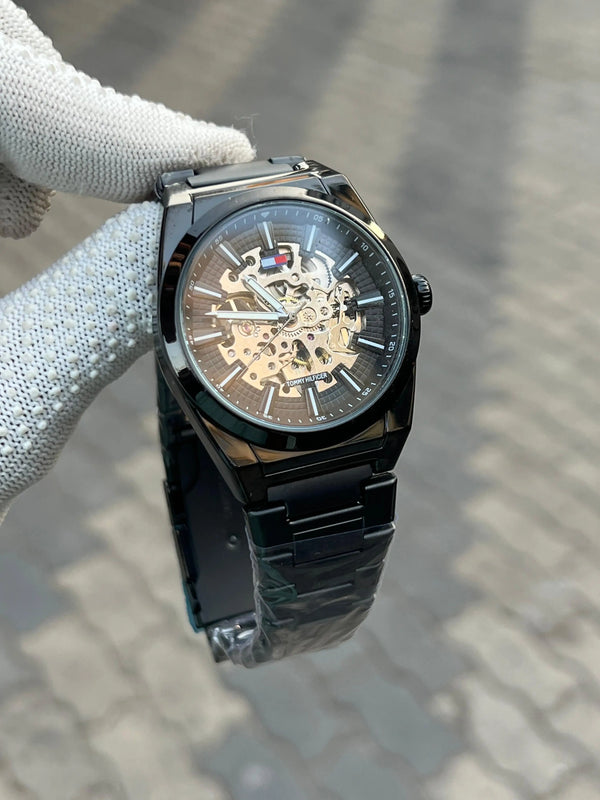 Tomm_y Hilfiger Automatic All Black