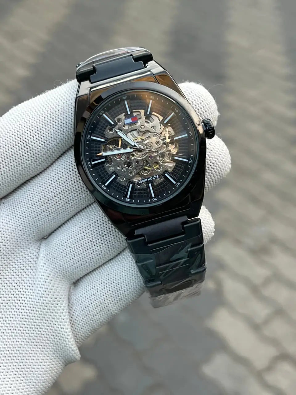 Tomm_y Hilfiger Automatic All Black