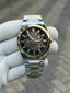 Tomm_y Hilfiger Chain Automatic Two Tone Black