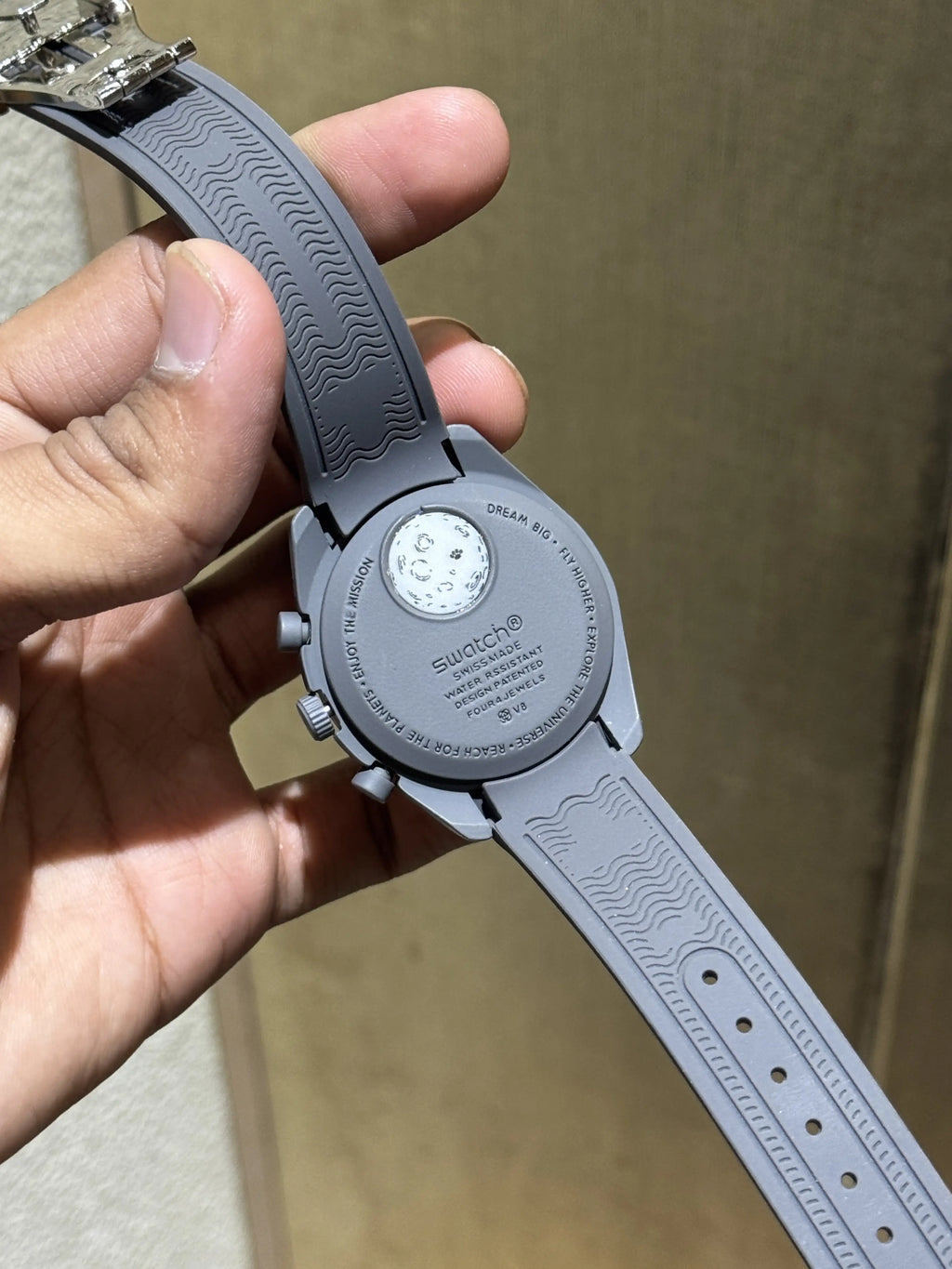 Omeg a x Swatch Grey Black Premium Watch