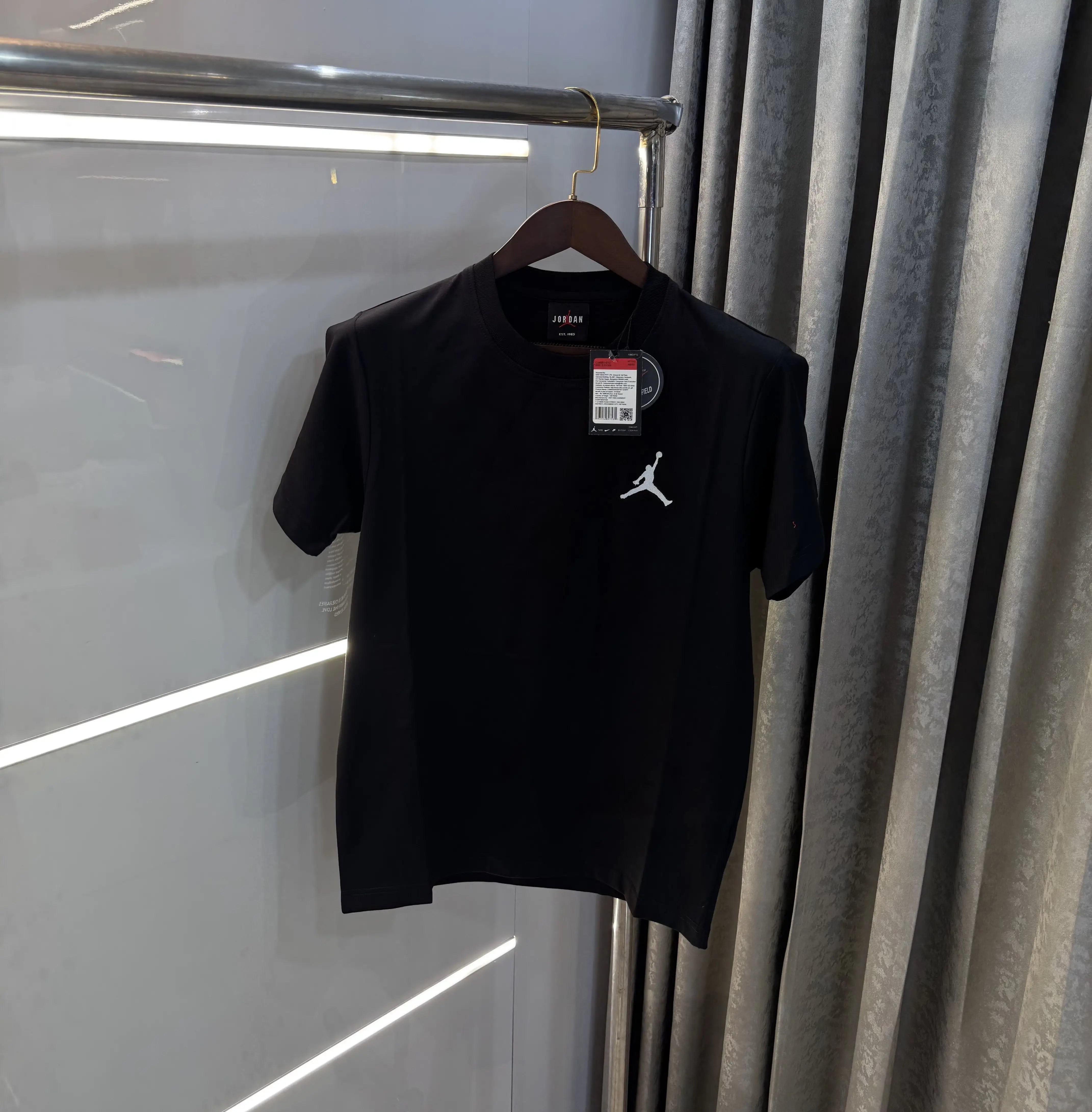 Air jordan Black Back Print Imported T-Shirt Secondary image