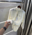 Lacoste Cream Embroidery Logo Premium Linen Shirt