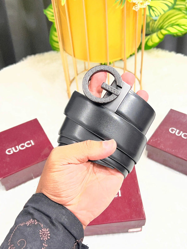 GG-GUCCI PREMIUM QUALITY REVERSEABLE BELT WITH OG BOX GG-225