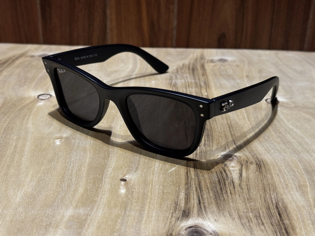 RayBan All Black Matt Premium Shades 502