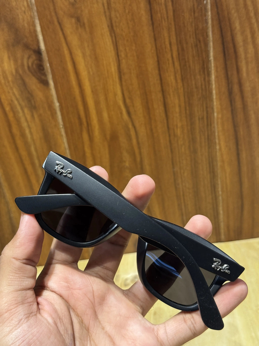 RayBan All Black Matt Premium Shades 502