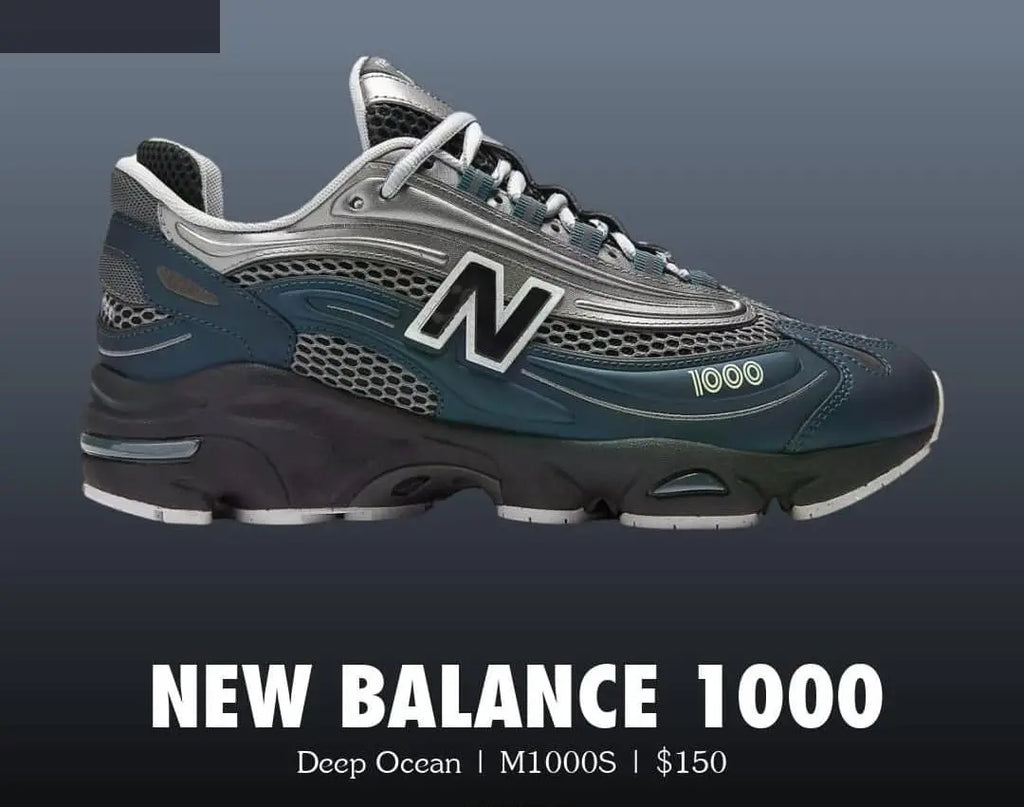 New Balance 1000 Deep Ocean Colorway